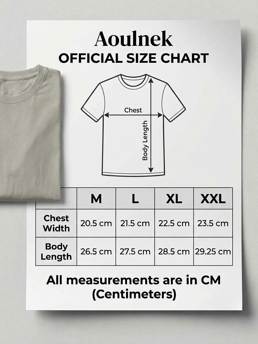 Aoulne’k Men’s Grey Typographic Graphic T-Shirt