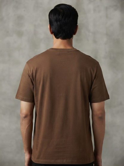 The Stallion — Brown Premium Oversized T-Shirt