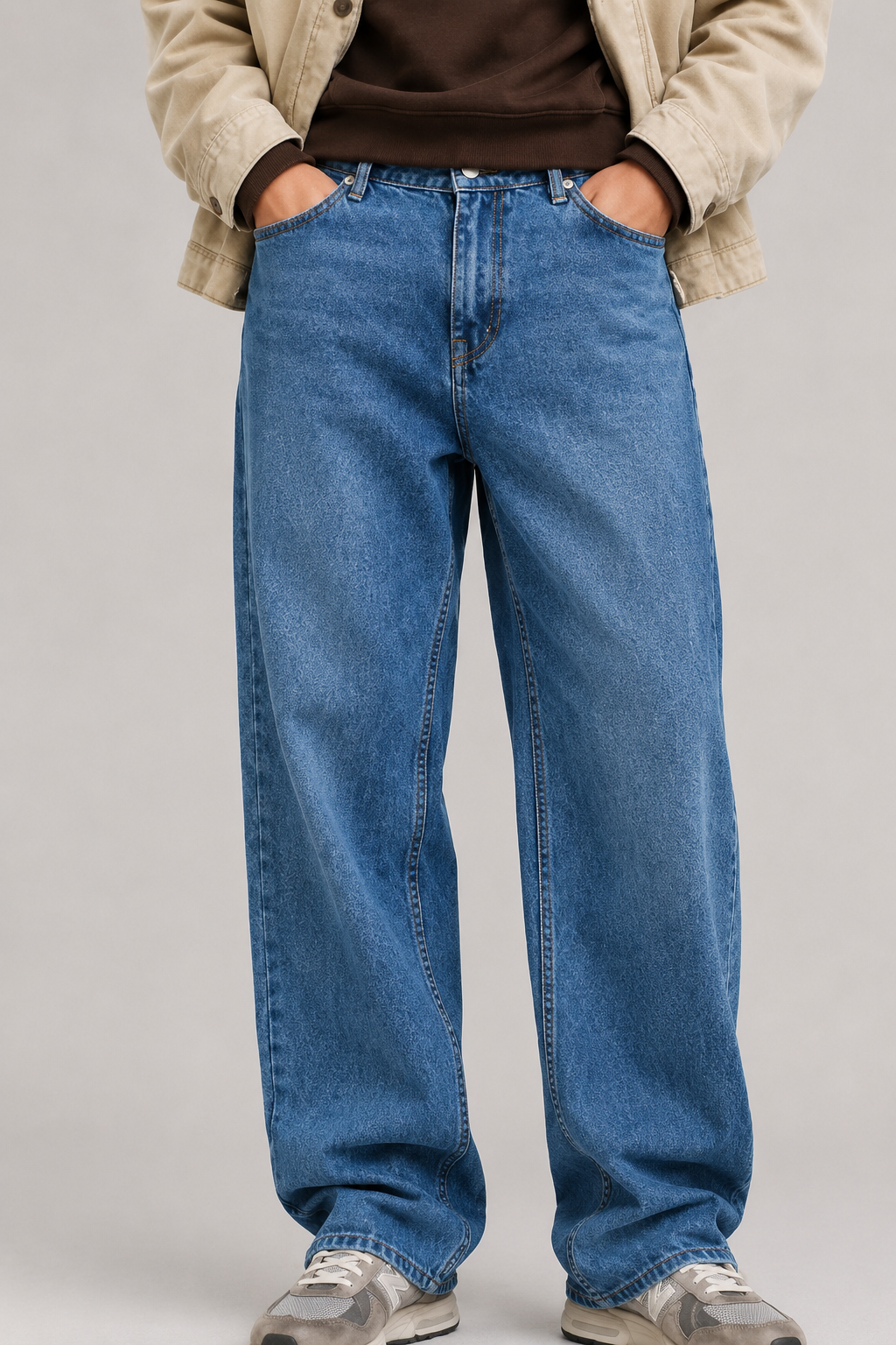 Men's Baggy Fit Jeans-Premium Denim Fabric (Copy)