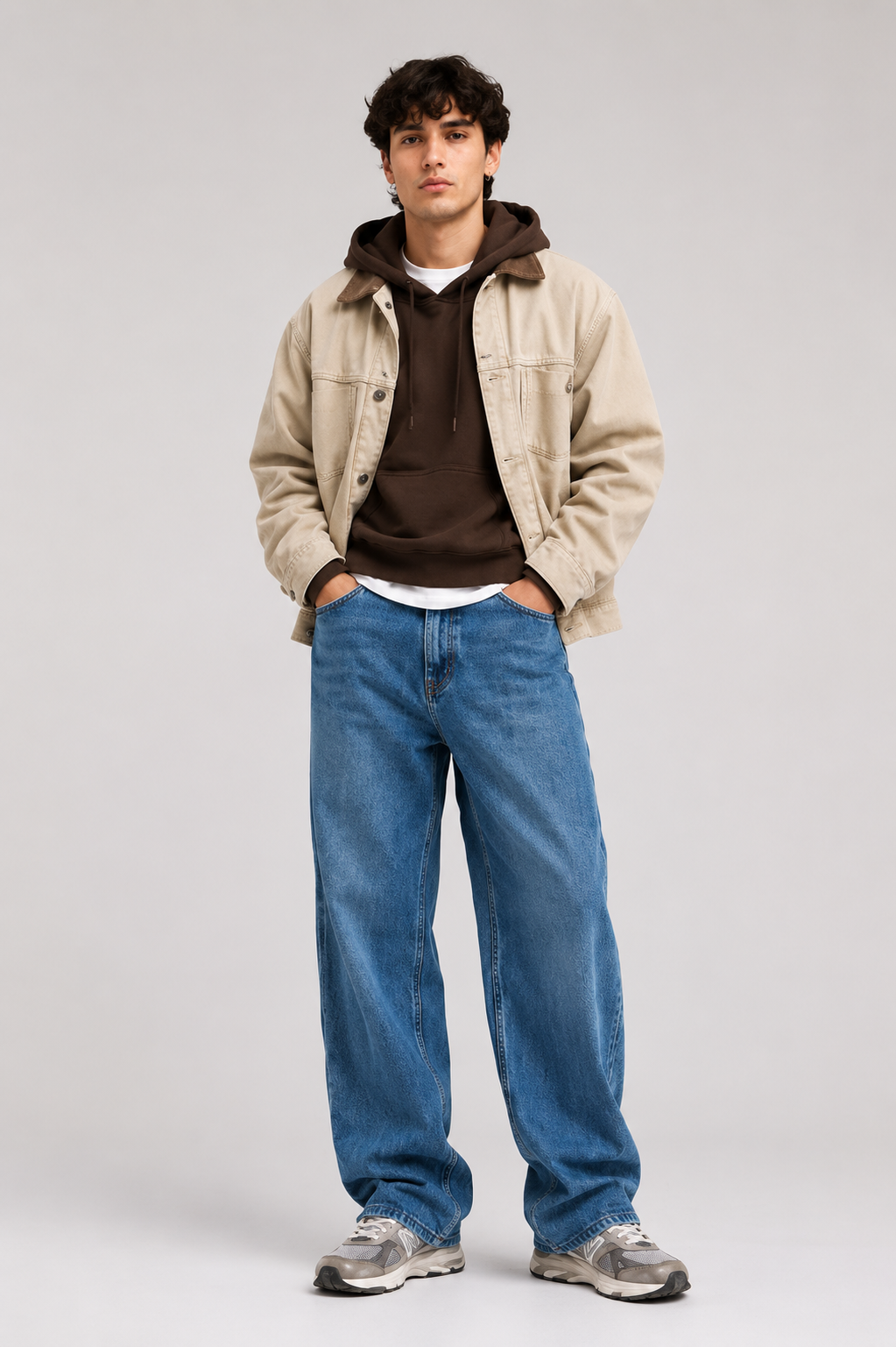 Men's Baggy Fit Jeans-Premium Denim Fabric (Copy)