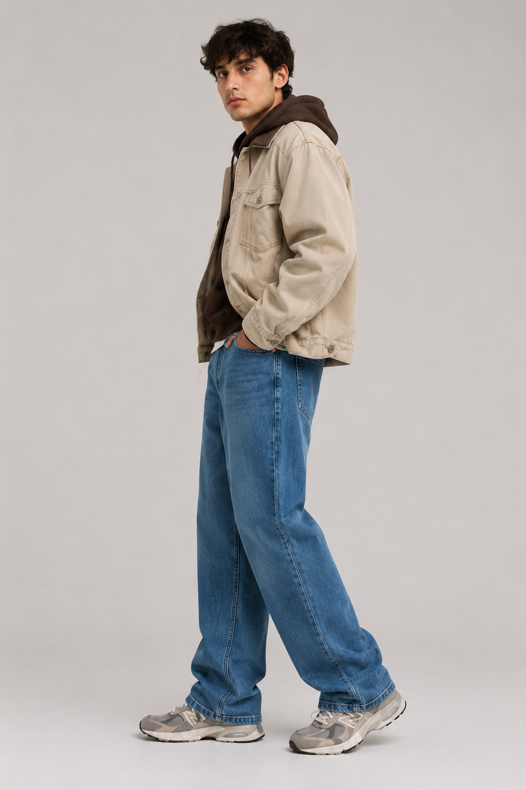 Men's Baggy Fit Jeans-Premium Denim Fabric (Copy)