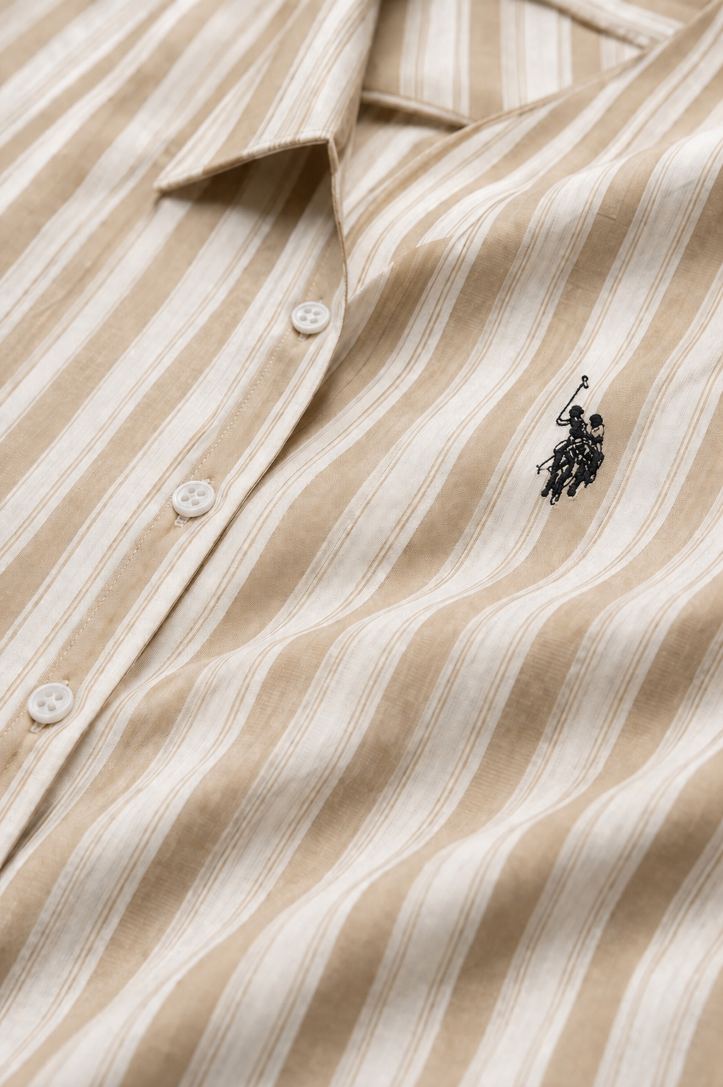 Men's Classic Vertical Stripe Shirt