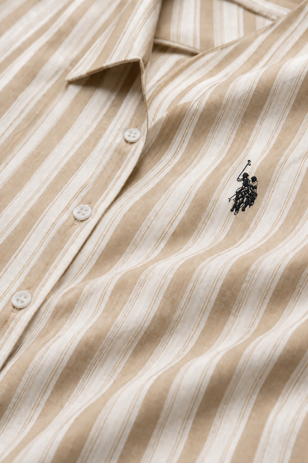 Men's Classic Vertical Stripe Shirt