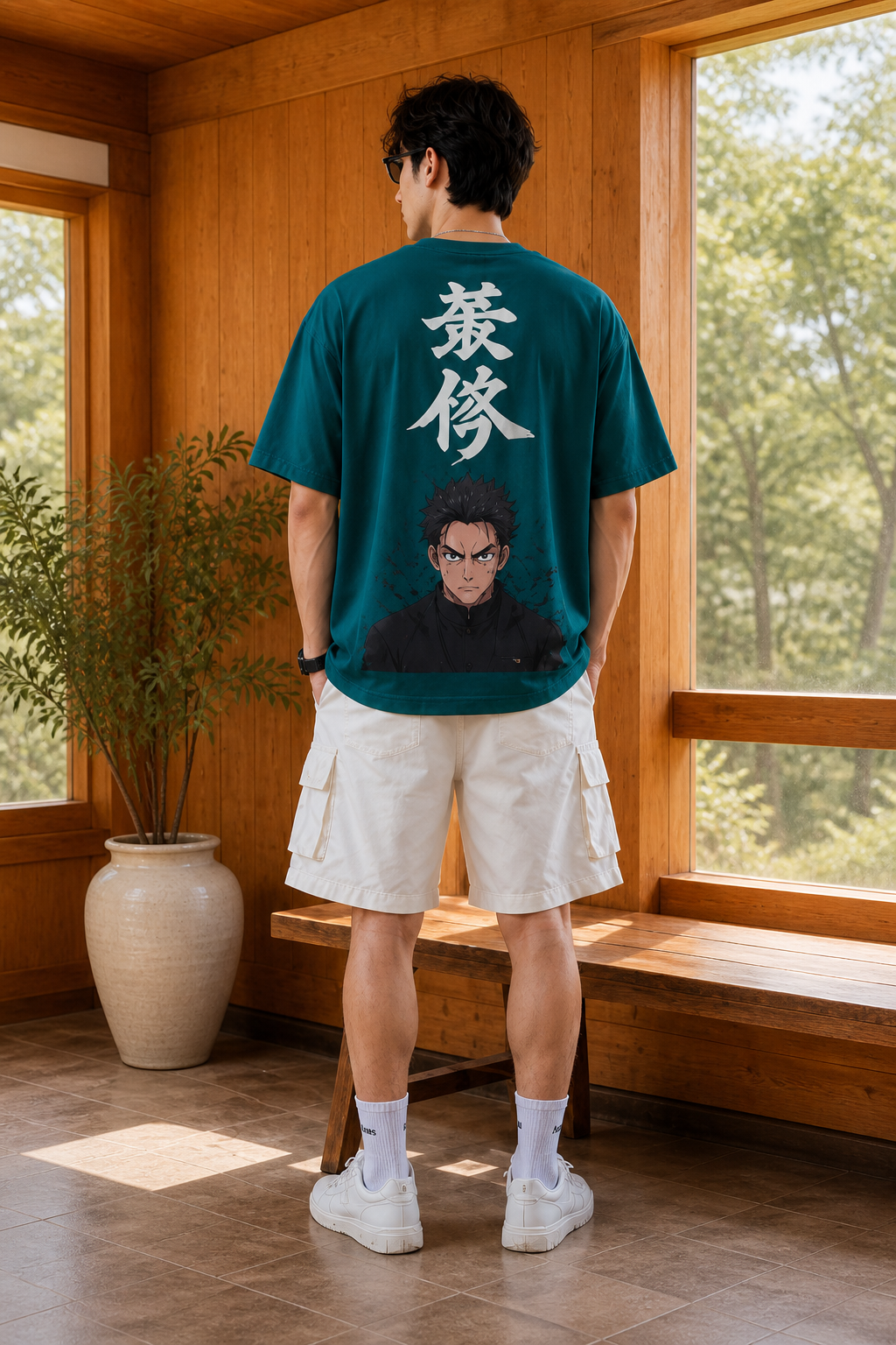 Men’s Premium Oversized Printed T-Shirt | Casual Tokyo Design