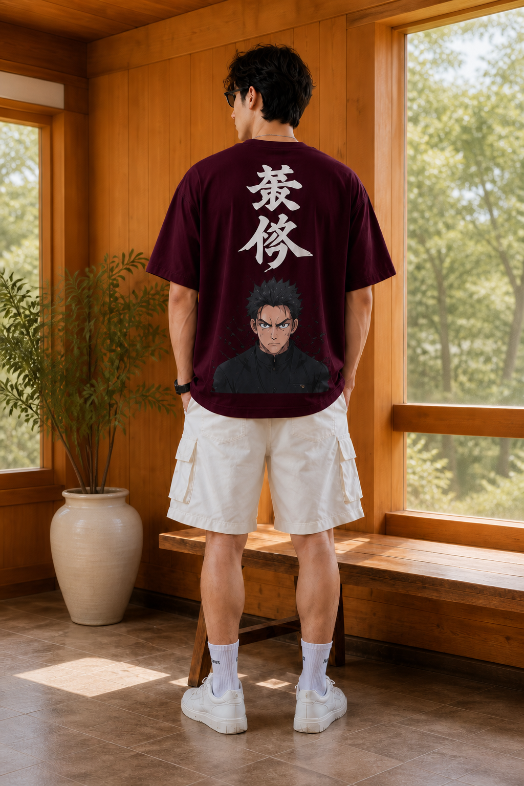 Men’s Premium Oversized Printed T-Shirt | Casual Tokyo Design