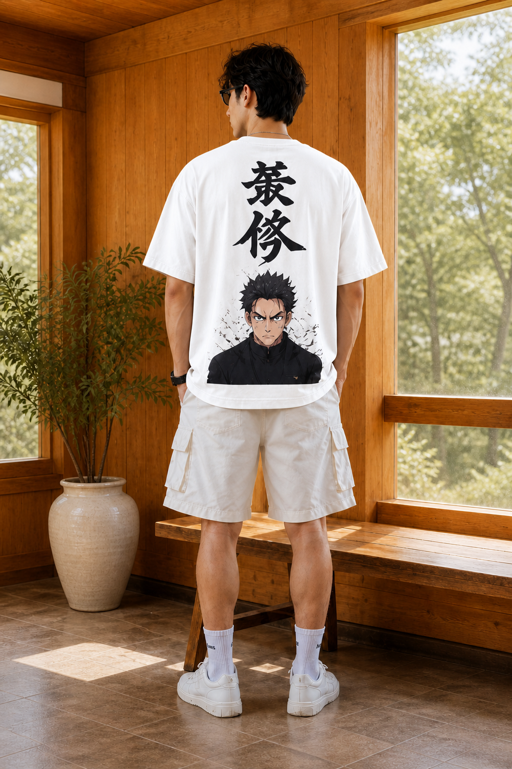 Men’s Premium Oversized Printed T-Shirt | Casual Tokyo Design