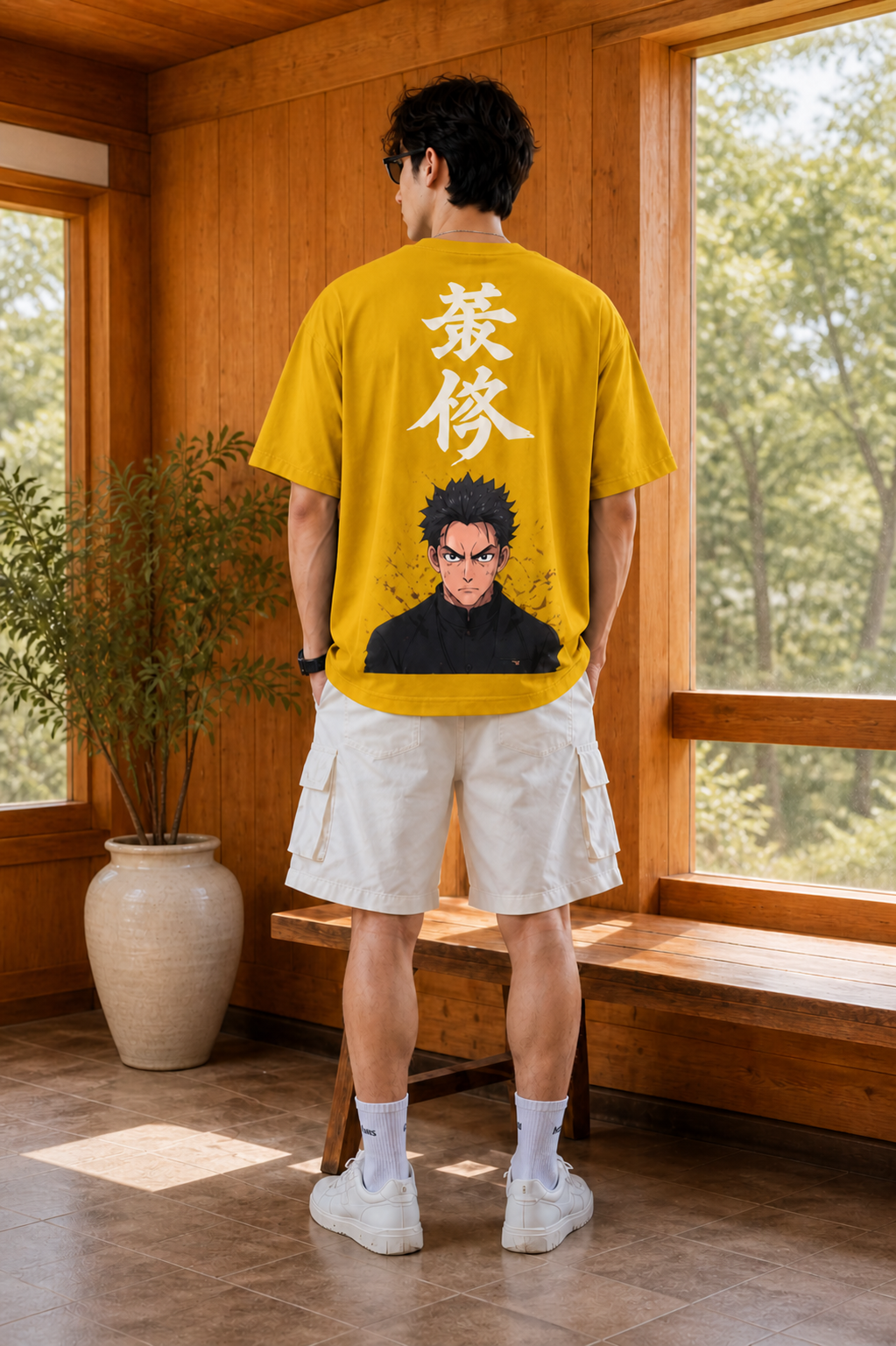 Men’s Premium Oversized Printed T-Shirt | Casual Tokyo Design