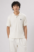 Men’s Luxury Textured Polo