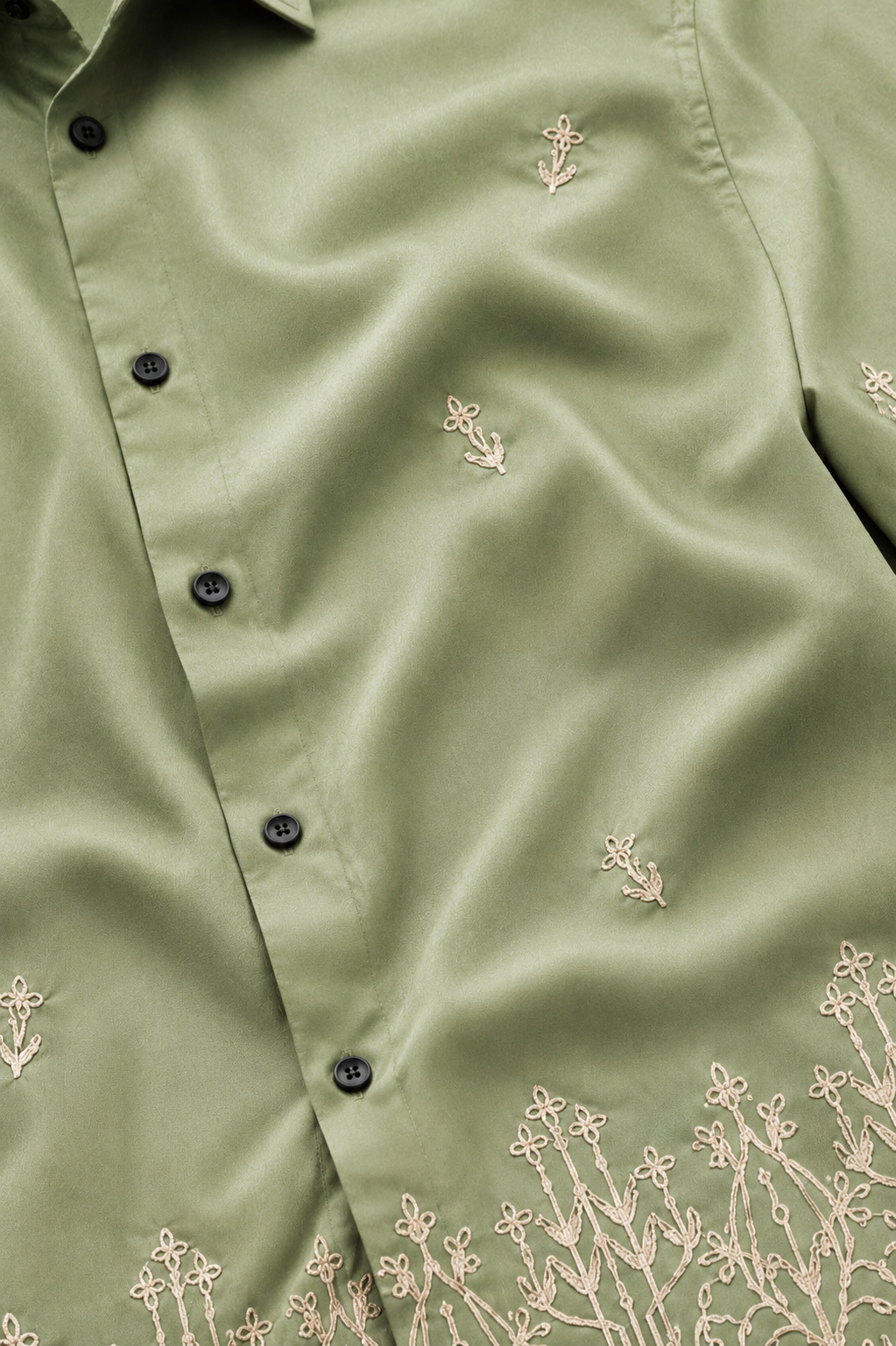 Men's Royal Thread Embroidered Shirt