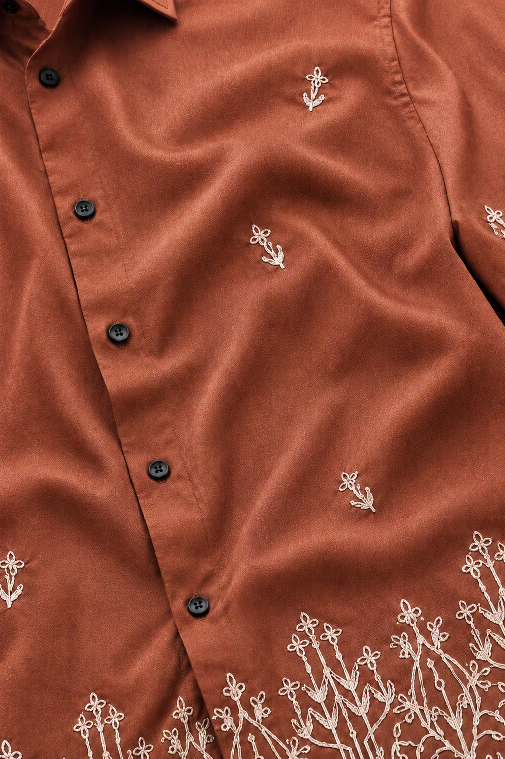 Men's Royal Thread Embroidered Shirt