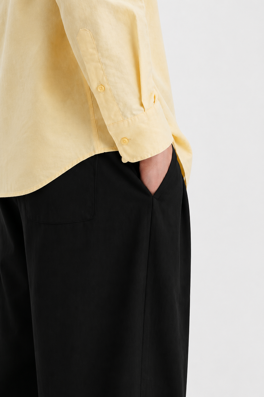Men’s Premium Yellow Solid Casual Shirt