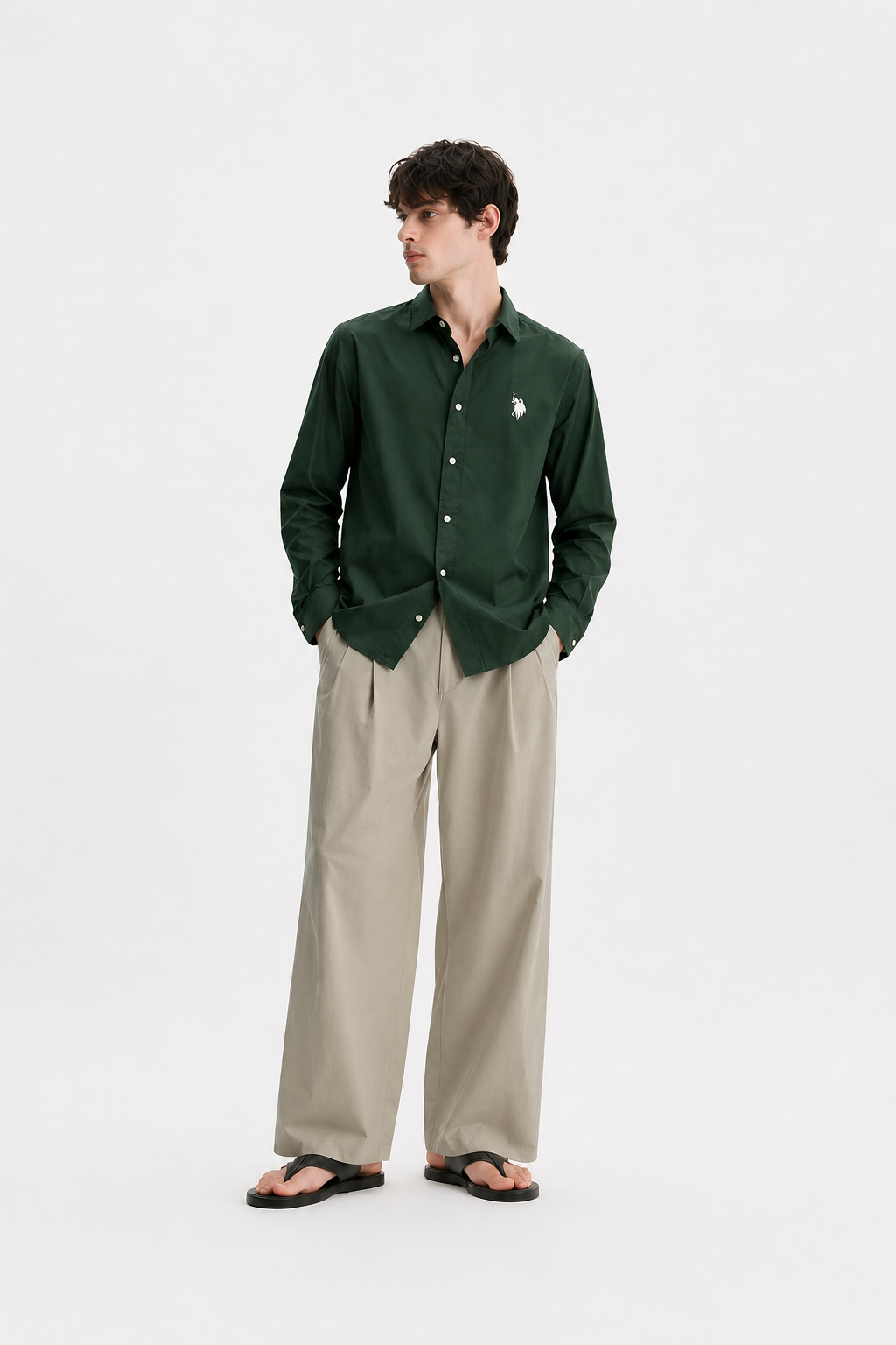 Men’s Premium Yellow Solid Casual Shirt