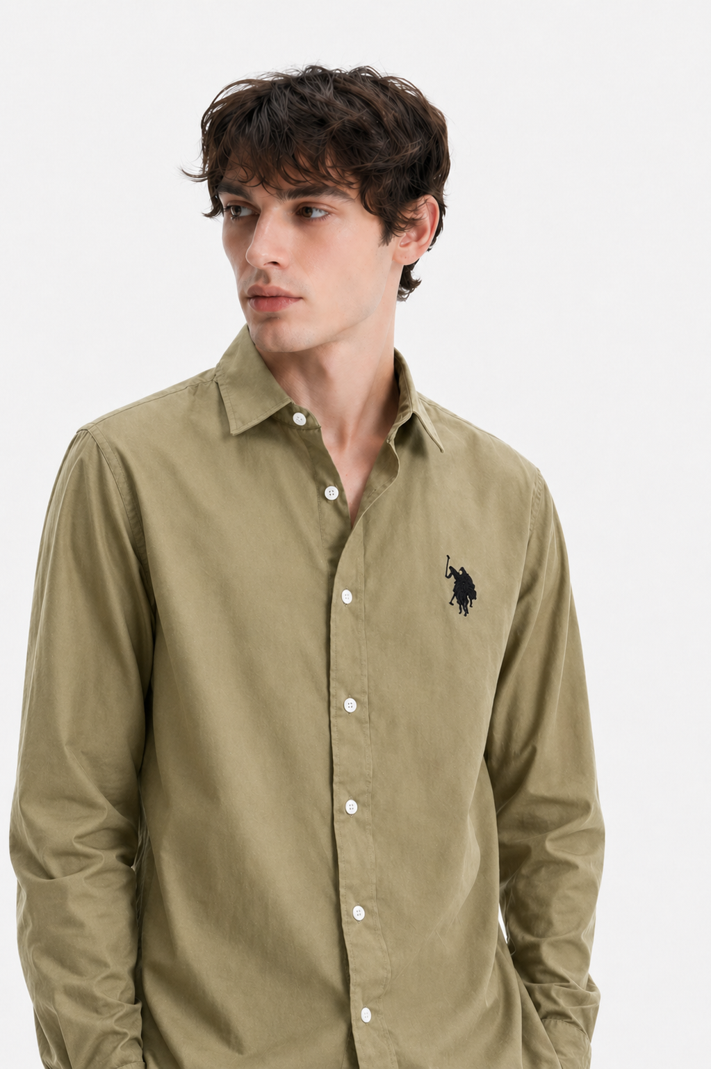 Men’s Premium Yellow Solid Casual Shirt