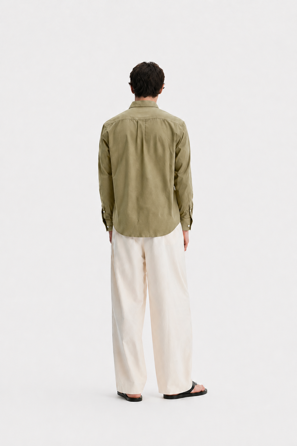 Men’s Premium Yellow Solid Casual Shirt