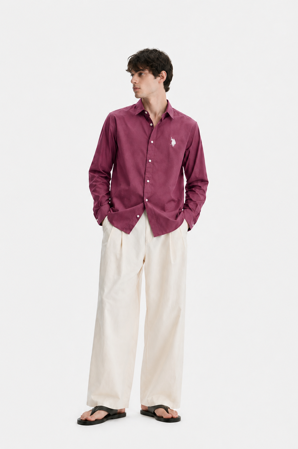 Men’s Premium Yellow Solid Casual Shirt