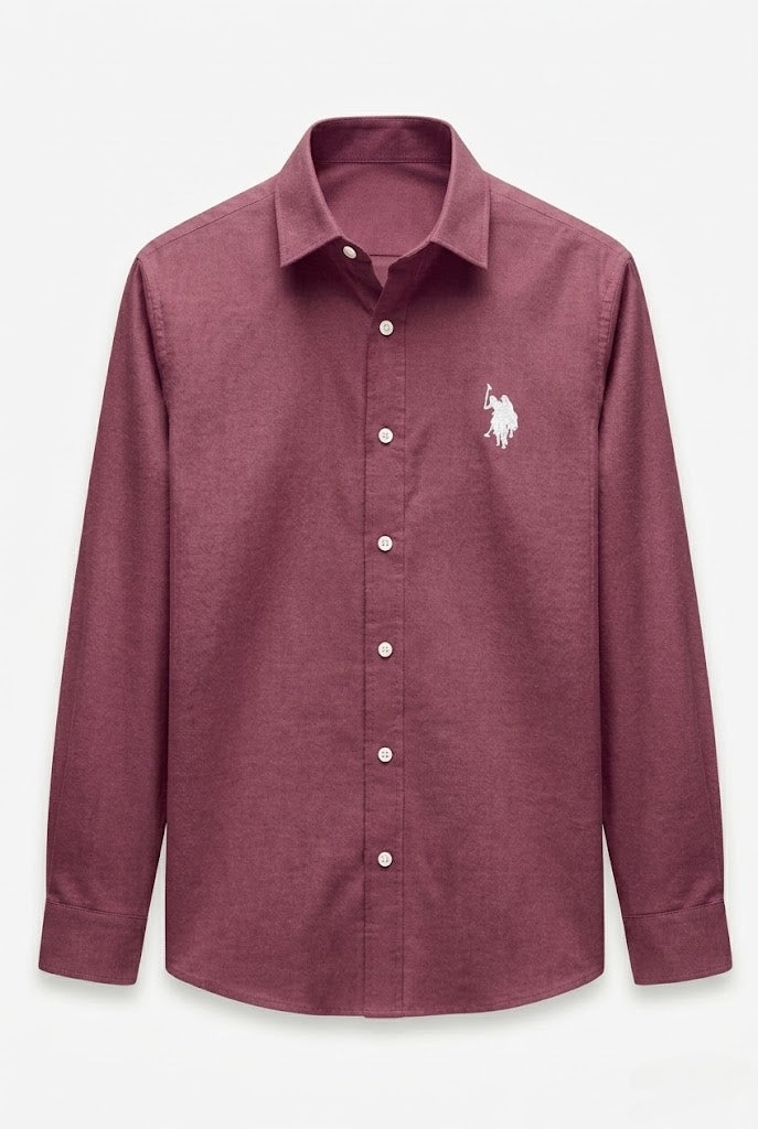 Men’s Premium Yellow Solid Casual Shirt