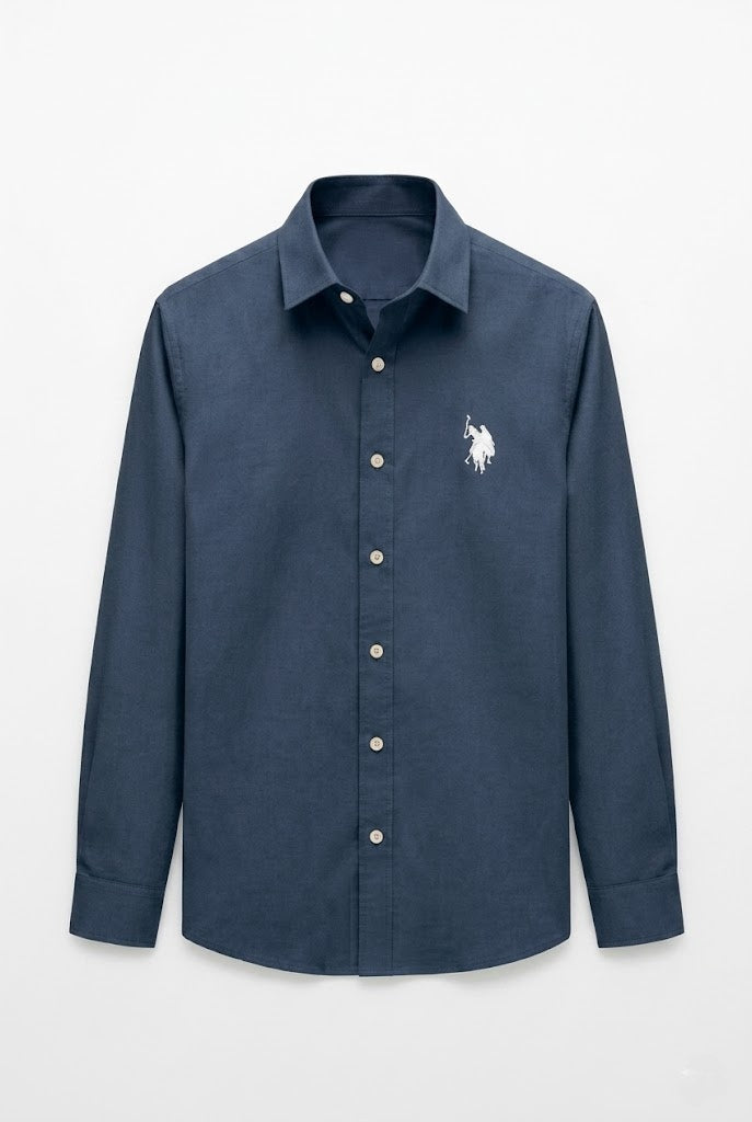 Men’s Premium Yellow Solid Casual Shirt