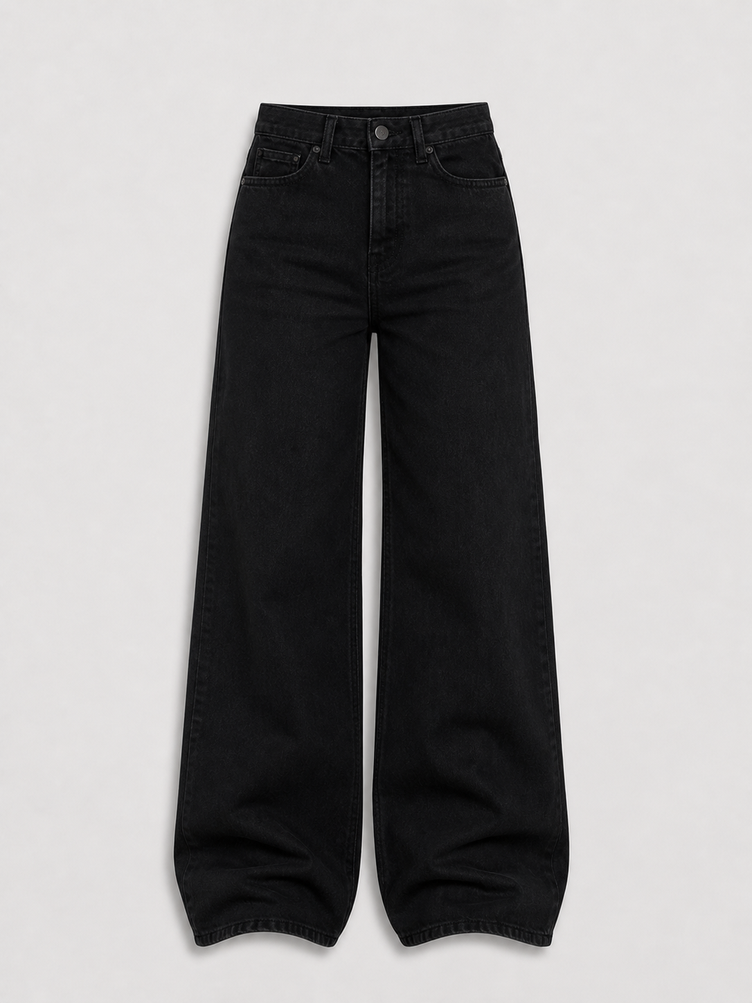Luxe Flow Black Denim For Women